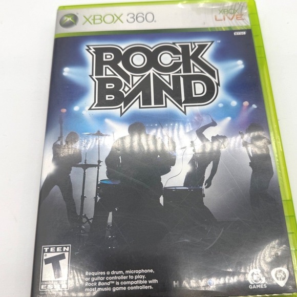 Rock Band Xbox 360 Video Game - Picture 1 of 7